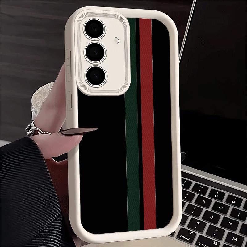 Phone Case for Samsung Galaxy A17 A16 A15 A14 A13 Luxury Sports Line Cool Stripe A56 A36 A26 A55 A35 A25 A54 A34 A24 A53 A33 A23