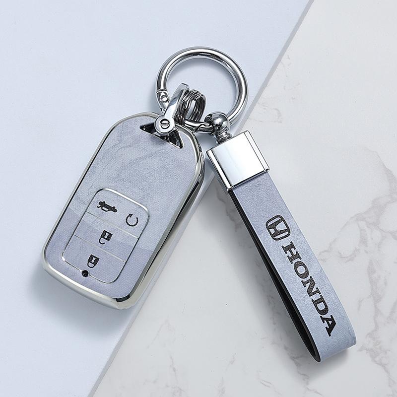 2/3/4 Buttons Car Smart Remote Key Case Cover Shell For Honda Fit Odessey City Jazz XRV Venzel HRV CRV Accord Insert Accessories TA8