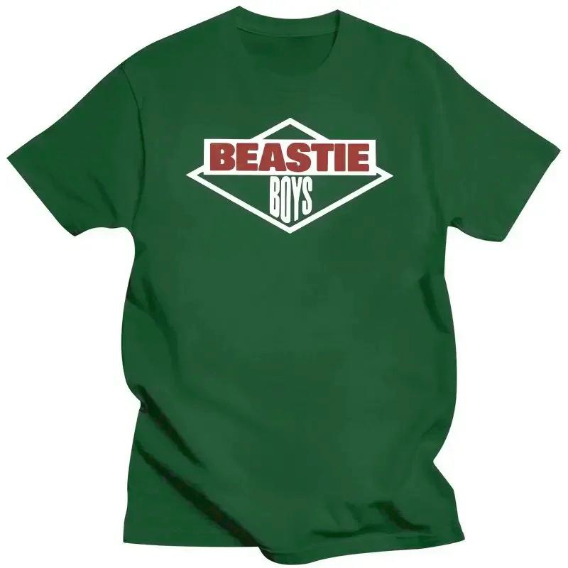Camiseta Men Beastie Boys T-Shirt American Hip Hop Group harajuku Cotton Short Sleeve tee Streetwear Oversized top unisex Casual