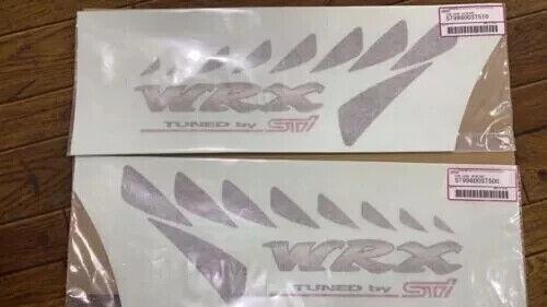 

Genuine SUBARU OEM Impreza WRX STI GC8 Rear Side Fender Decal Sticker LH RH
