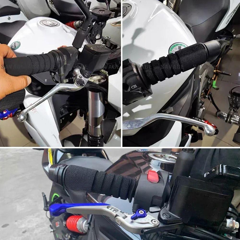 Shock Absorption Motorcycle Handle Grips Non-slip Motocross Moto Grip Motorcycles Accessories