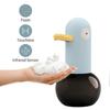 Dispenser automatico di sapone schiumogeno a forma di anatraDispenser di sapone schiumogeno senza contatto USBRicaricabile400ml-LG