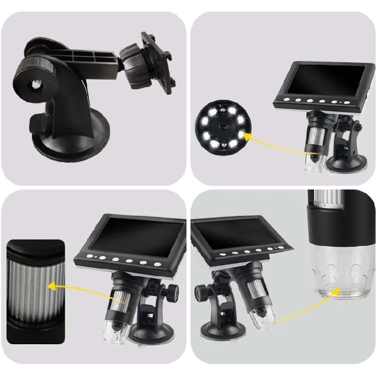 Multifunctional Digital Microscope With USB Connection Suitable For Teaching Research Nature Enthusiasts Clear Imaging