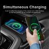 For Subaru Crosstrek 2024- 2026 Car Wireless Charger Pad Fast Charging Center Console Organizer Interior Modification Accessorie.