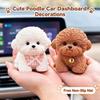 Slow Rebound Car Dashboard Decor Silicone Dog Toy Reduce Pressure Ornament  Car Auto Interior