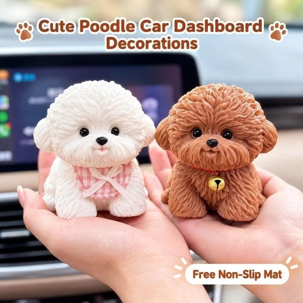 Slow Rebound Car Dashboard Decor Silicone Dog Toy Reduce Pressure Ornament Car Auto Interior