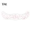 Skin Friendly Freckle Tattoos Glitter Stickers, Waterproof Temporary Face with Shimmer, Easy Photo Shoot Makeup Props Apply Remove, Party Body