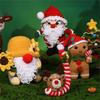 DIY Crochet Craft Set Christmas Crochet Kits Include Crochet Hook, Yarns, Needle, Instructions, Accessories for Beginner