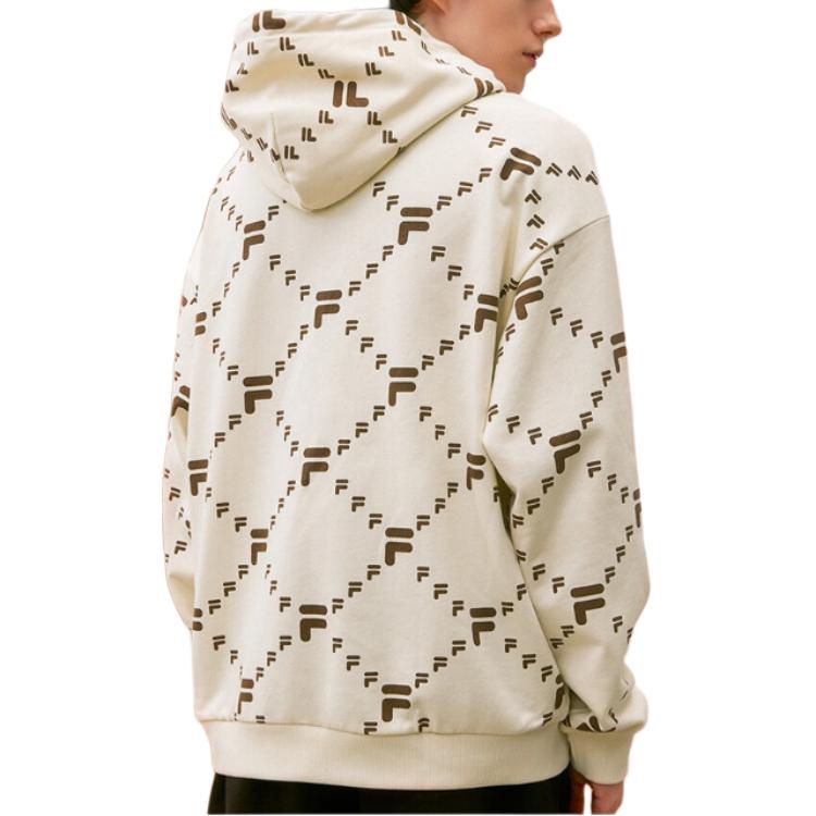 Fila Fusion Sweatshirts Unisex Antique-Inspired Style White Hooded Moderate Other T11U216205EIV