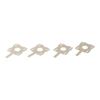 Nickel Hollow Nickel U-Shaped Sheet Spot Weldable Spot Welding Nickel Battery Connection Nickel Plated Steel New Practical
