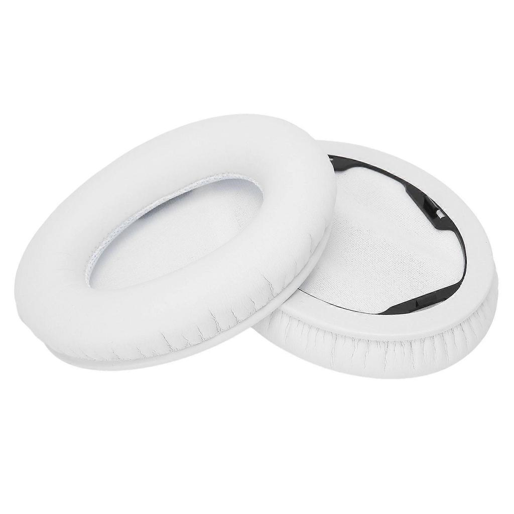 2 Pcs Ear Pads Replacement Cushion Headphone Accessories for Monster Studio Headset White