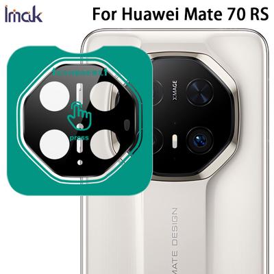 Pro Huawei Mate 70 RS Sklo IMAK Černá verze Skleněná čočka s vysokým rozlišením Fólie Samopolohovací verze