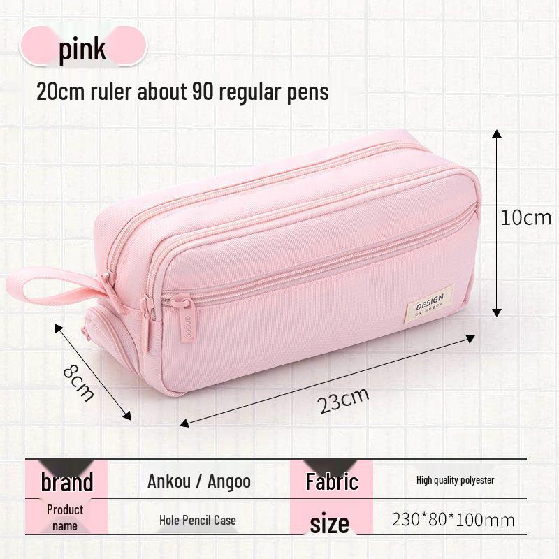 Three-Layer Large Capacity Multi-Functional Pencil Case for Primary School Students