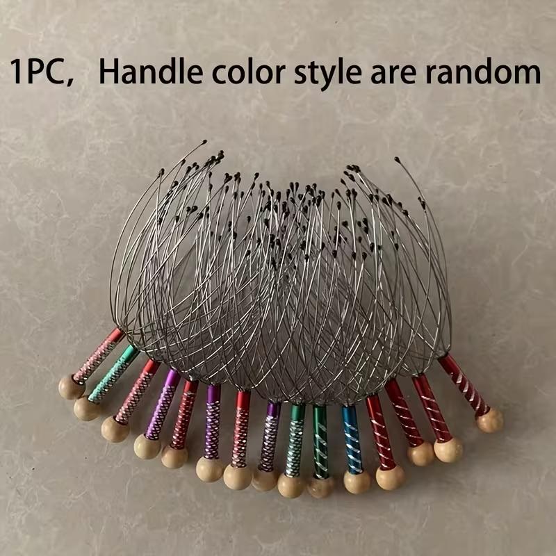 Octopus Scalp Massager Manual Head Massage Tool Scalp Stimulator Relaxation Stress Relief Hair Care Tool