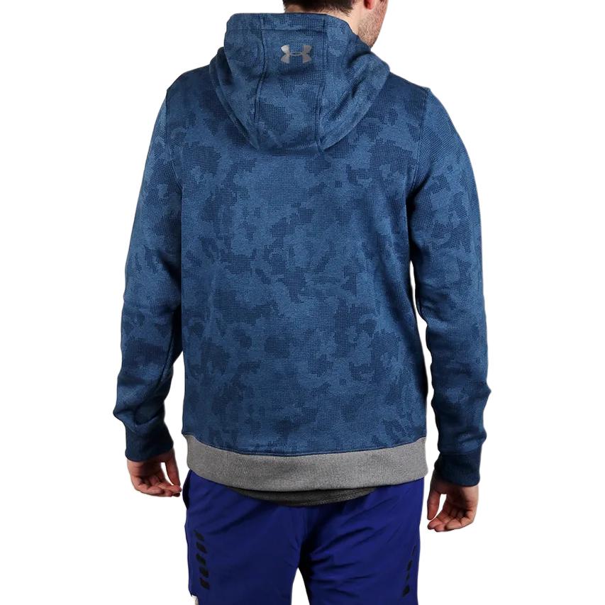 Under Armour Sweatshirts Men's Blue Hooded Moderate Regular 1299135-409