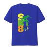 Sk8Boy Skateboard T Shirt Boys vintage Washed Soft Comfortable Versatile fashion Top For Everyday Wear Breathable Casual
