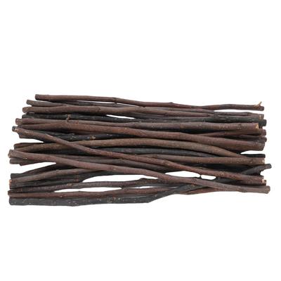 30Pcs Bunny Chew Stick Fruit Tree Animal Chewing Branch for Small Rodents Oral Health Improvement