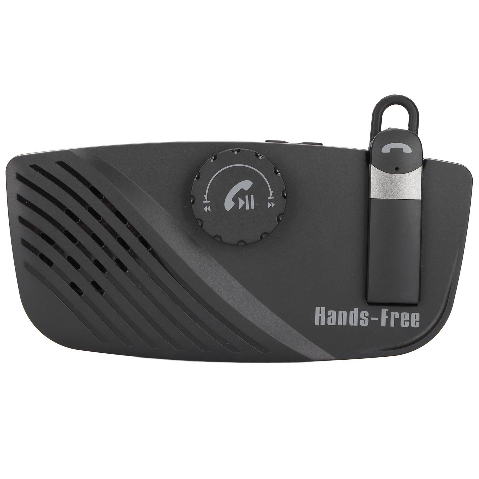 

Автомобильный спикерфон Bluetooth с шумоподавлением, многоточечный комплект громкой связи с наушниками для Sun