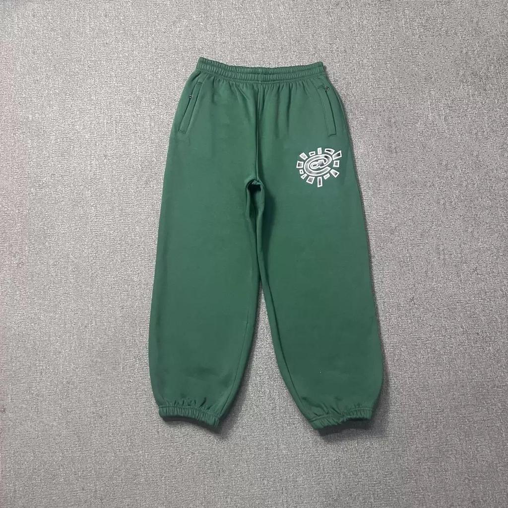 Pantaloni da tuta in pile con grafica RogueWave Vintage Casual Classici Grigio Nero Gamba larga