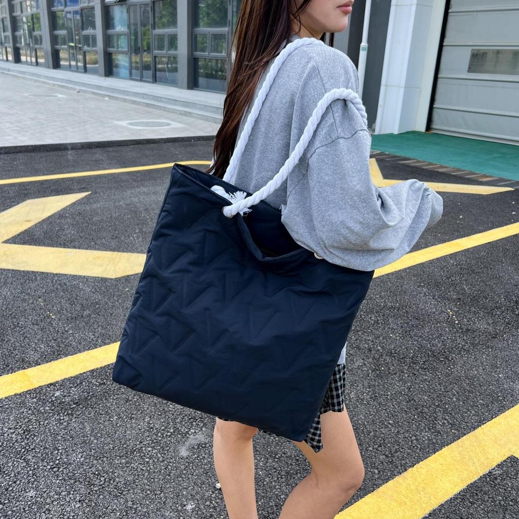 Trendy Women's Autumn Large Capacity Shoulder Tote Bag