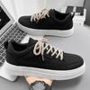 Canvas Men's Shoes New Summer Breathable Classic Design Versatile Casual Board Shoes Sports Black Cloth Shoes Trendy Shoes