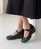 Gisse Genuine Leather Mary Jane Wedge Heels Gis-40290