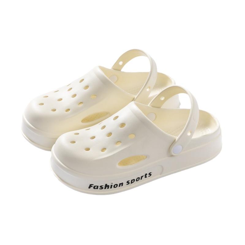 Fashion Summer Women Sandals Thick Bottom Home Slides Women Clogs Soft EVA Dry Wedges Platform Garden Shoes Beach Sandals Home Slippers