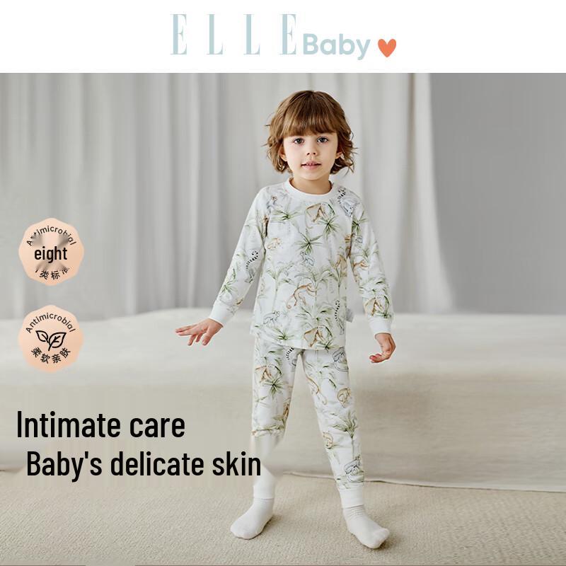 ELLE BABY Kids  Pure Cotton Thermal Underwear Set 100