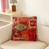Retro Bohemian Pillow Cushion with Tassel Super Soft Ethnic Style Cushion Wear-resistant Comfortable Sofa Cushion
