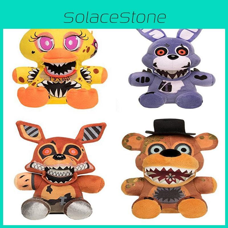 Five Nights At Freddy's Plush Toy Soft Stuffed Animal Chica Bonny Foxy Kids Gift 18cm