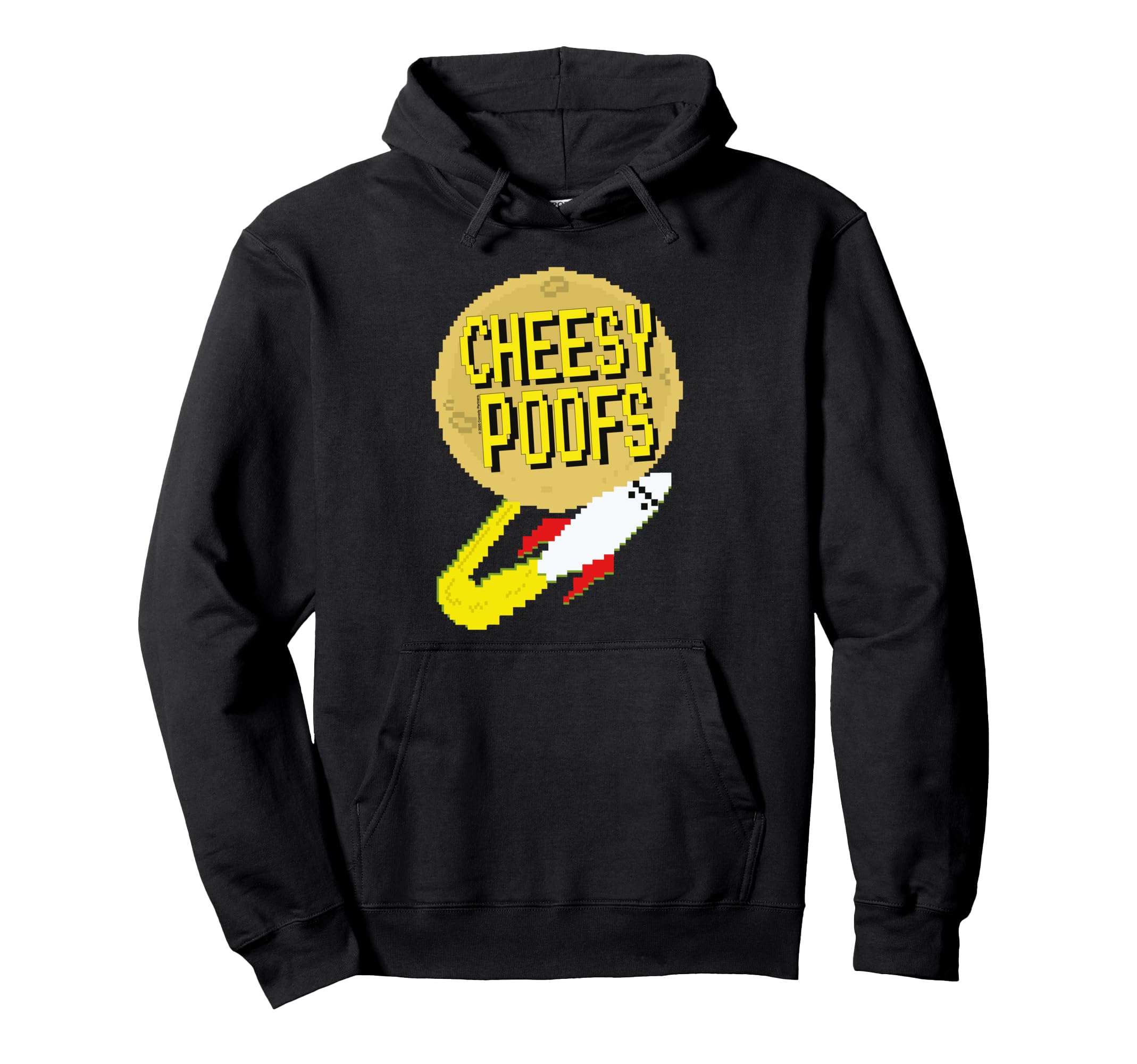 

South Park Cheesy Poofs Logo Pixelated Hoodie