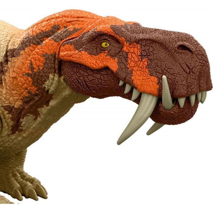 Mattel Figurine dinosaure attaquant Inostrancevia de Jurassic World Rebirth (JCL58)