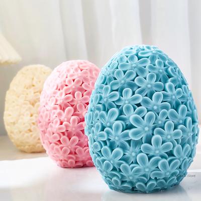 Sculptură flori ouă mucegai lumânări din silicon Catharanthus bile săpun rășină ipsos matriță ciocolată prăjitură gheață set de decorare cadou