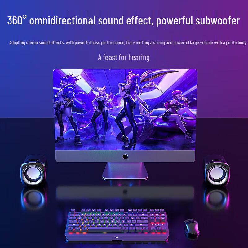 Newman BT55 Wired Computer Speakers