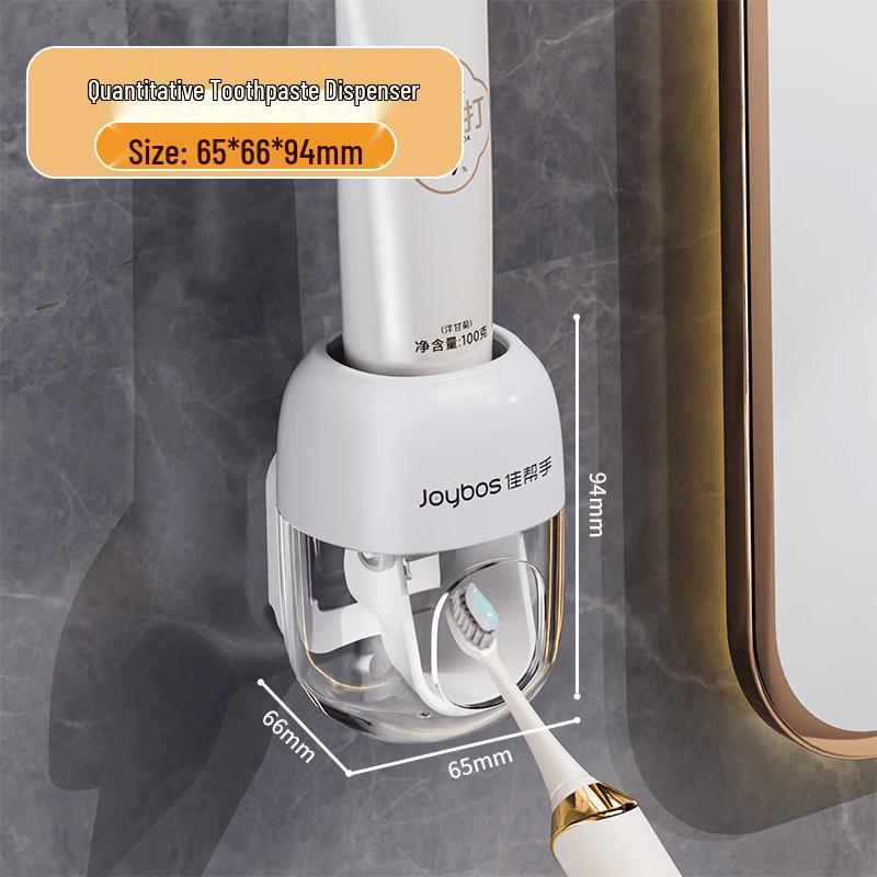 Wall-Mounted Toothbrush Cup Holder
