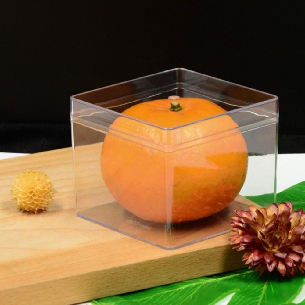 About 290ML Plastic Cookie Box Handmade Tiramisu Containers  Tableware Supplies