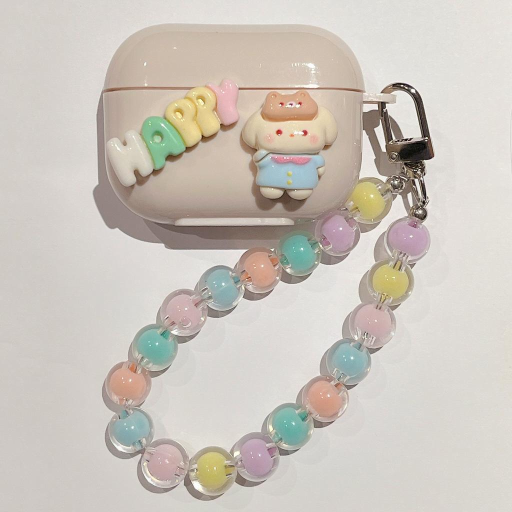 Funda de Oso de Dibujos Animados para Airpods Pro3 Funda de Auriculares de Dibujos Animados para Airpods Pro2 Pro 4 3 2 1 Funda Protectora Con