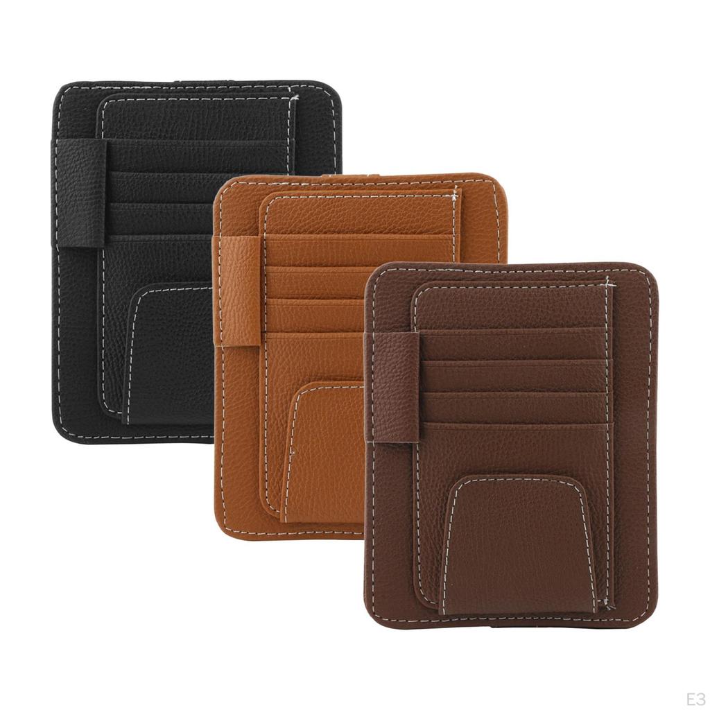Car Organizer, Holder Glass Bills Wallet Auto Interior Accessories for Tickets