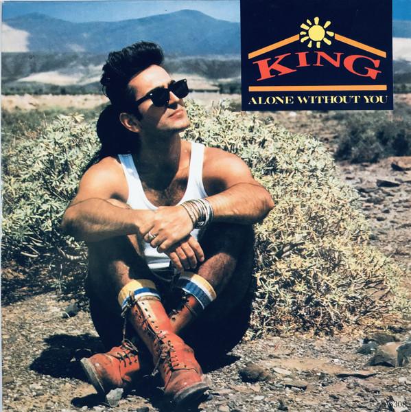 

7inch Record KING - Alone Without You A6308 CBS 1985 UK Dance & Electronica Used