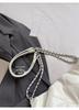 2026 Women's Large-Capacity Cross-Body Chain Tote - Stylish, Casual, and Shiny