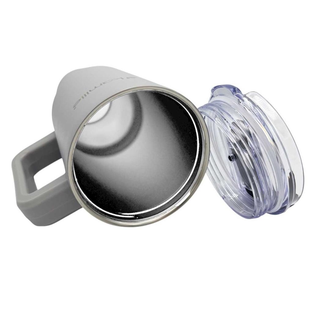 STEEL THERMAL MUG THERMOS 1200ml WITH HANDLE AND STRAW KM-2173