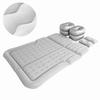 Car Air Mattress Vehicle Inflatable Thickened Travel Bed Sleeping Pad Camping AccessoryGray