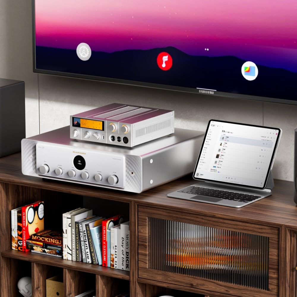 FIIO K17 [Ships from an Authorized Japanese Retailer, Serial Number Included] Headphone Amplifier with Built-in USB DAC (Silver)