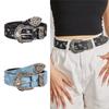 Distressed Jeans Waist Belt Adjust Size Waist Belt for Women Jeans Skirt Coat