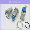 19mm Waterproof 12v Car Dash Metal Momentary Engine Push Button Led