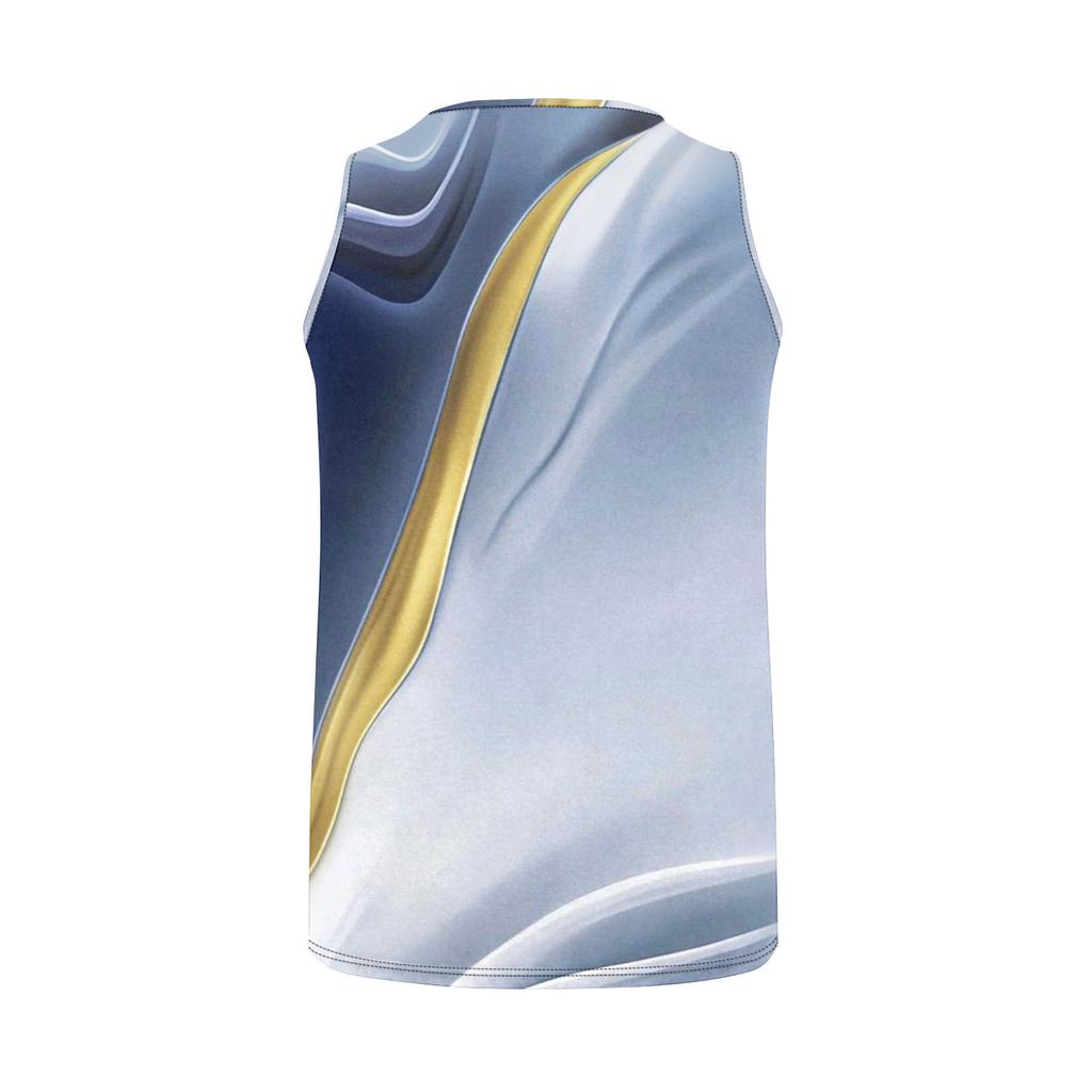 Camiseta sin mangas de verano para hombre, estilo surfero, informal, transpirable, sin mangas, con estampado holgado