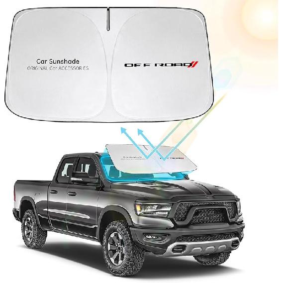 Front Windshield Sun Shade Windshield Cover Compatible With Toyota 4Runner 2010-2025, Sun Visor Protector Blocks UV Rays Sunshade For 4Runner