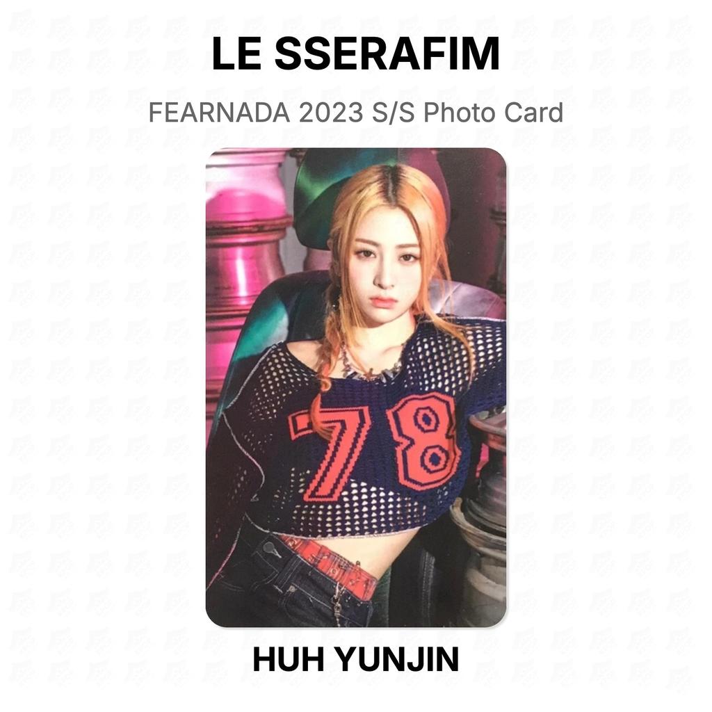 LE SSERAFIM FEARNADA 2023 S/S Photo Card Official Photocard