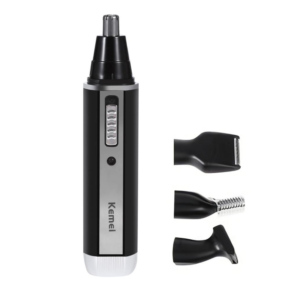 Buy KEMEI KM6630 4 In 1 Electric Nose Ear Hair Trimmer Shaver Temple