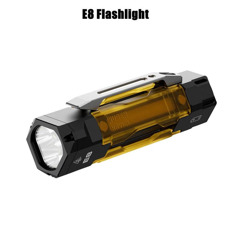 WUBEN E8 EDC Flashlight 1300Lumens UV